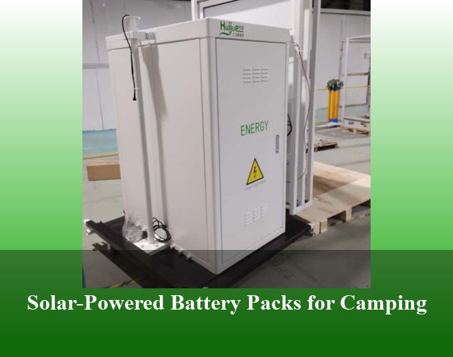 Solar-Powered Battery Packs for Camping